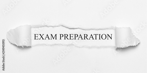 Fototapeta Exam Preparation 