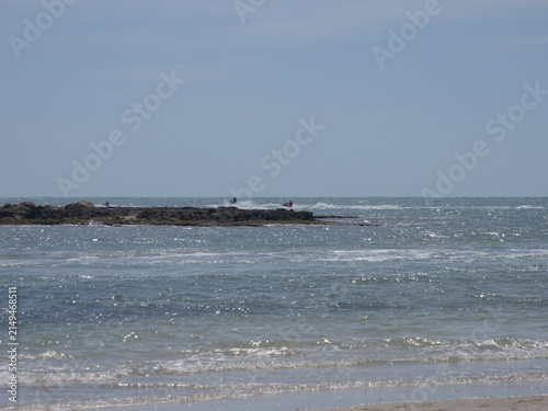 Playa de la Seguia, en la Isla de Djerba, Túnez, África
