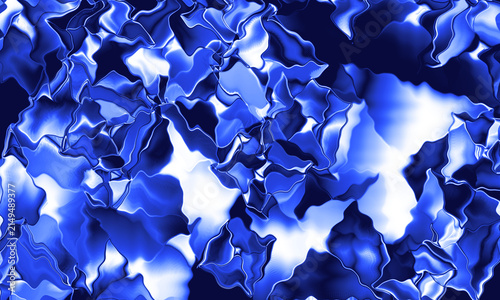 Fotografie blush blue roan cool effects unique luminous red diamond cut pattern design temp