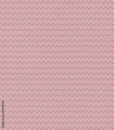 Pink background with repeating zigzag line pattern