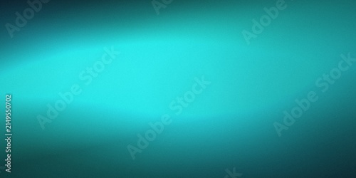 Fotografie Vibrant cyan blue gradient background, with a soft, light glow, smooth, color tr