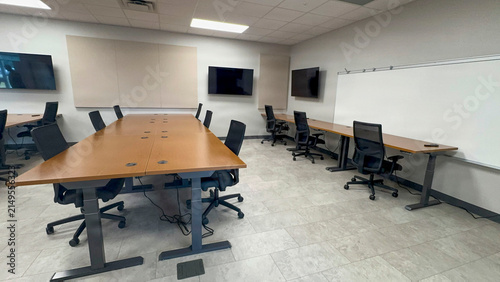empty conference room