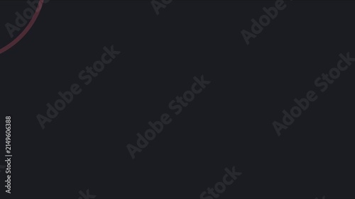 Minimalist abstract motion animation 4k background, with pulsing geometric, circles and soft, glowing light effects