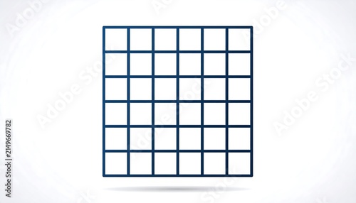 Minimalist geometric pattern grid layout design.