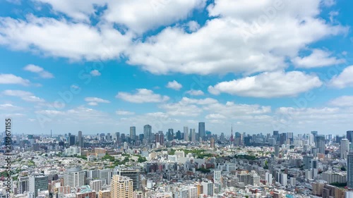 東京風景　タイムラプス