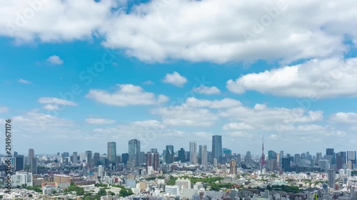 東京風景　タイムラプス