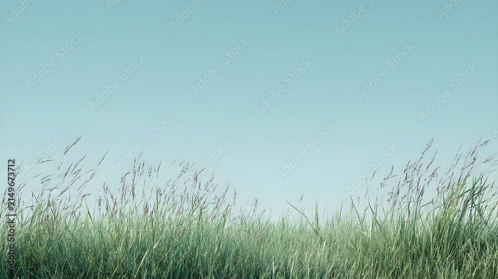 Fototapeta premium grass and sky