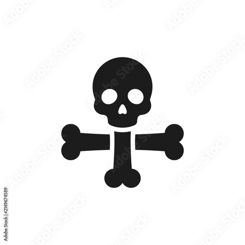 Skull and Crossbones Symbol 1.