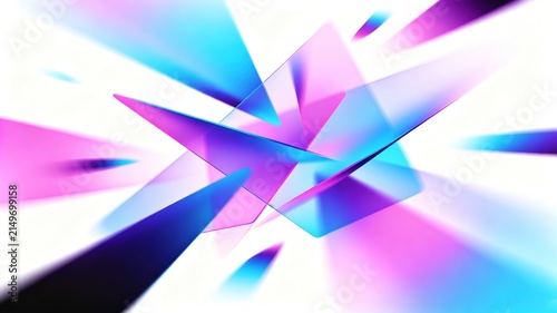 Shiny iridescent crystal‑shaped abstract graphic background. fits web banners, party flyers, social‑media covers, modern presentation backgrounds and cosmetic brand graphic templates.