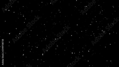 Background particles overlay dust in stars space black of glitter sparkle texture abstract motion snow floating effect cinematic