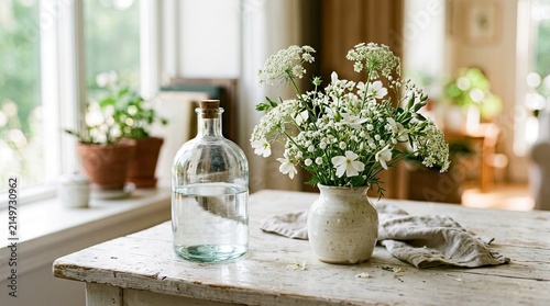 flowers in vase