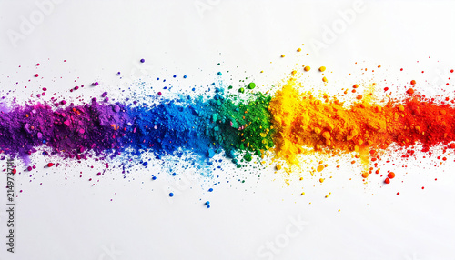 Abstract Colorful Watercolor Paint Splash Background Design
1