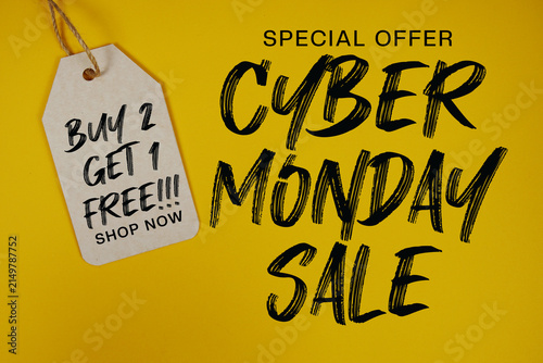 Cyber Monday Sale  Special offer with Price tag Buy 2 Get 1 Free!!! Shop Now