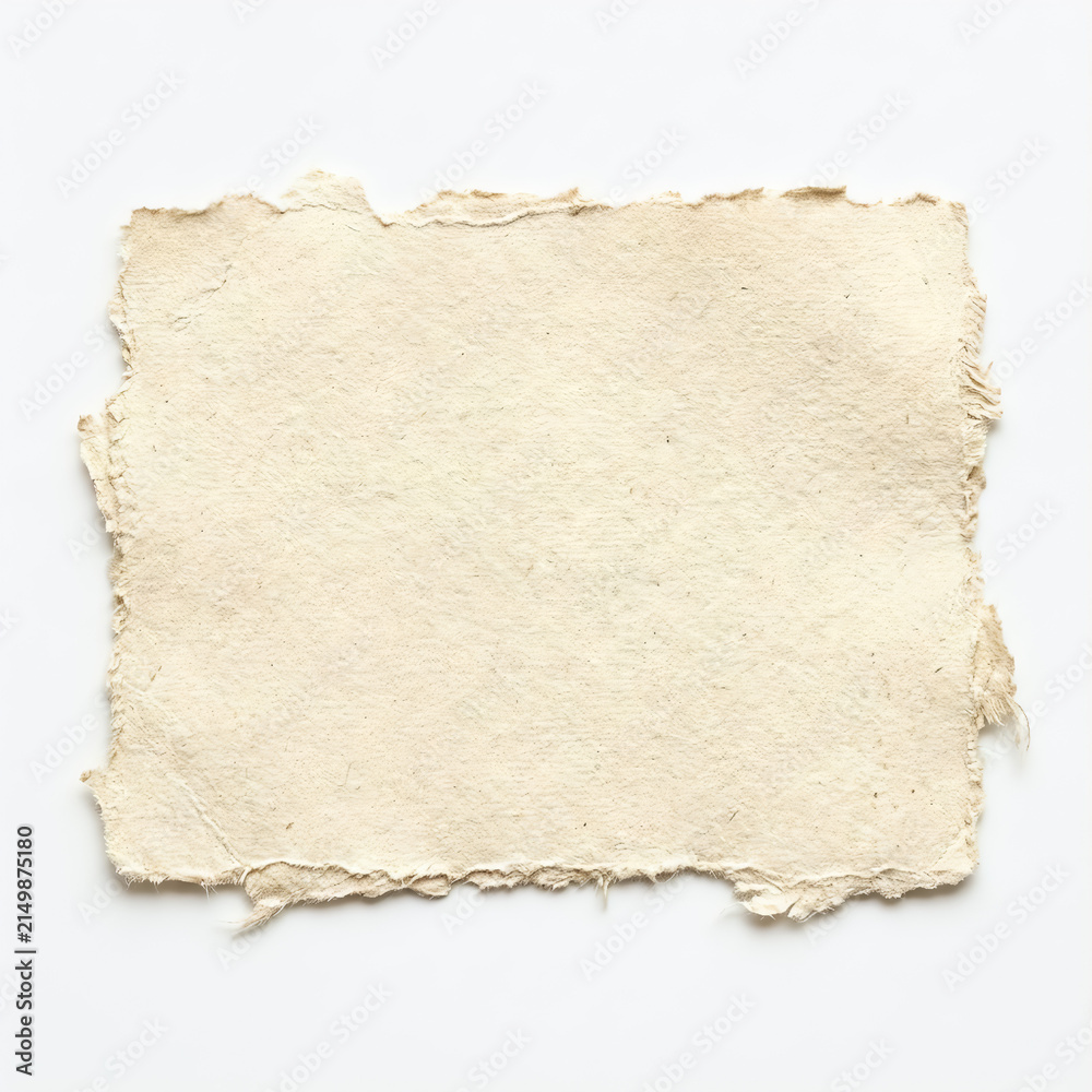 Fototapeta premium old paper with burnt edges minimal background 