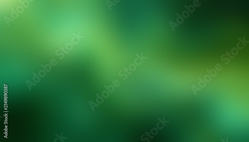 Emerald green abstract background, soft blurred nature texture, vibrant gradient backdrop for organic web design