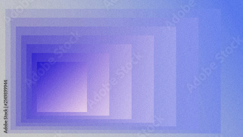Canvastavla Abstract textured background with rhythmic layered translucent rectangles, cool blue‑violet gradient colors, grainy noise texture, symmetrical geometric composition