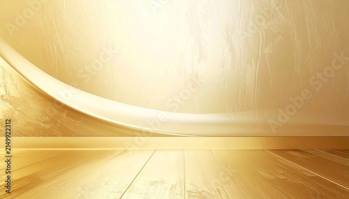 Warm Gold to Cream Gradient Background