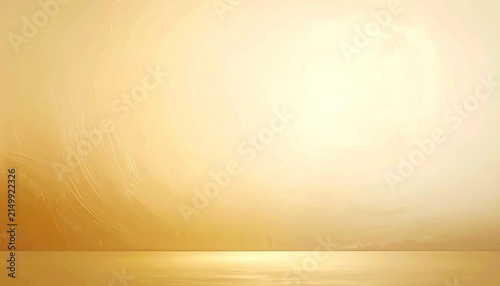 Warm Gold to Cream Gradient Background