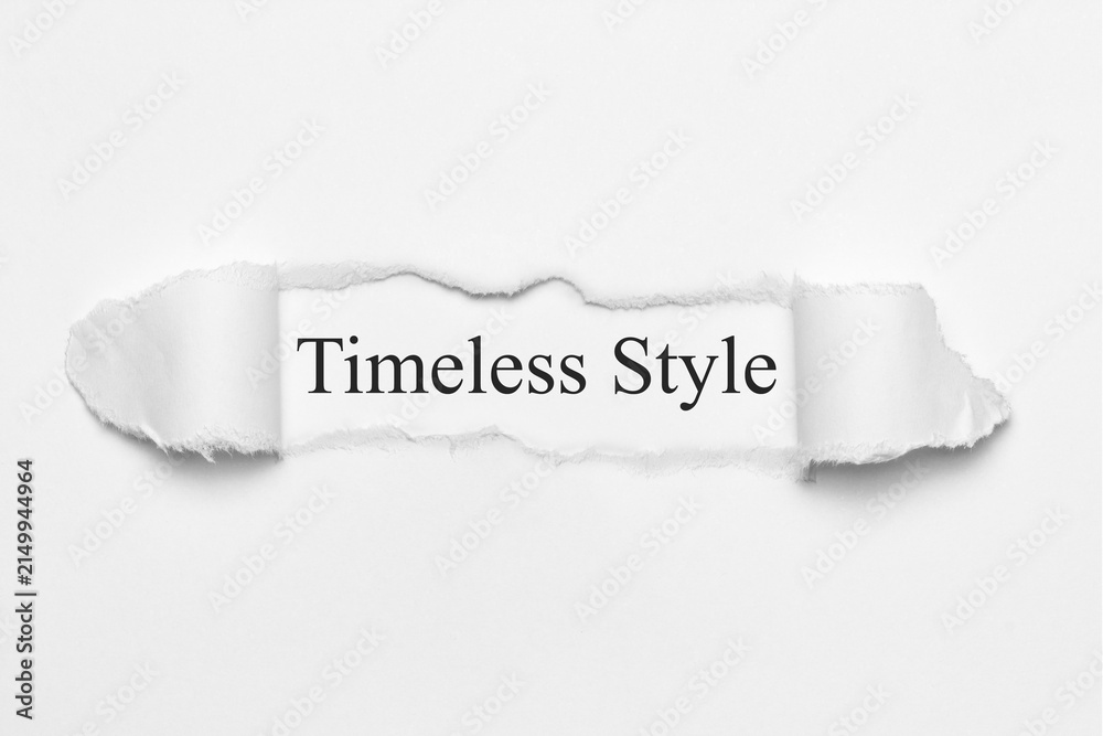 Fototapeta premium Timeless Style