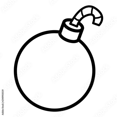 Bomb Game Asset Icon Illustration