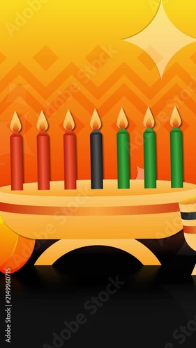 Kwanzaa Vertical