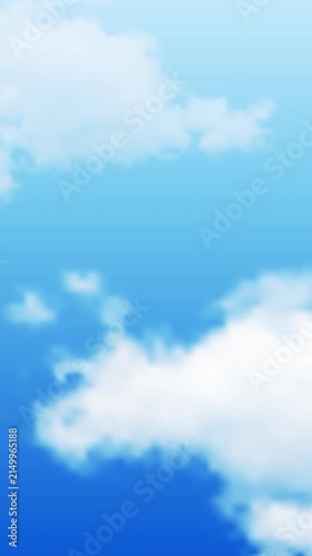 Sky Background Loop Vertical