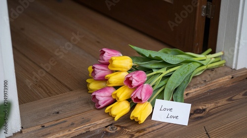 Tulips at the Doorstep