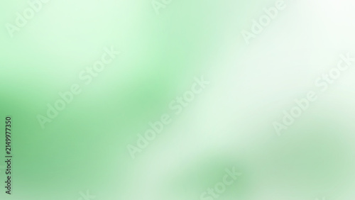Foto Soft abstract gradient light green background