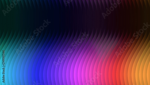 Abstract background with colorful wavy lines and gradient light patterns