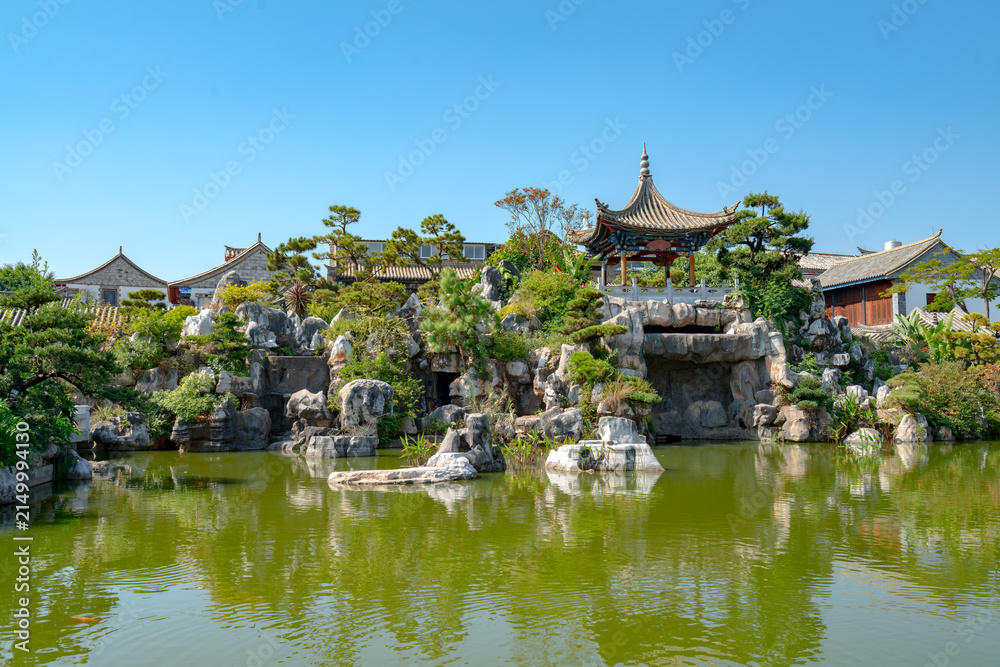 Fototapeta premium Zhu Family Garden is the most popular landmark in Jianshui, Yunnan, China.