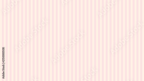 Obraz na plátně Pale pink and soft white fine vertical striped background pattern with vertical