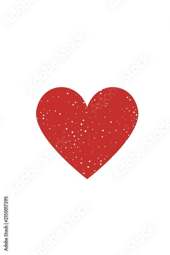 Creative Red Heart Collection with Modern Pattern and Line Designs