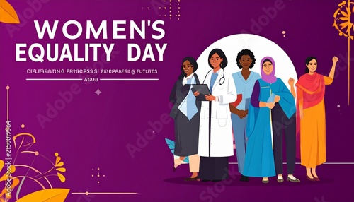 Women’s Equality Day Diversity Illustration