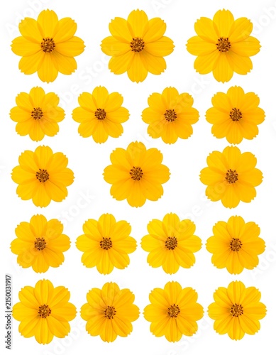 Yellow smiley face emoticon pattern background.