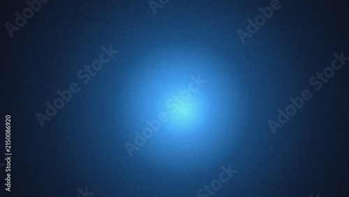 Abstract dark blue background, with a soft, glowing circular light, center and subtle, grainy texture for, digital projects