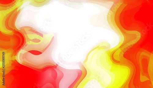 Abstract swirling colorful liquid paint texture background.