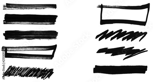 Abstract Scribble Stroke Pack – Creative Hand Drawn Elements