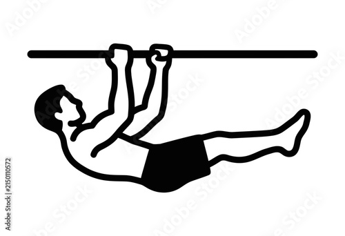 Rock Climber Silhouette Vector Illustration