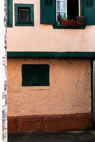 Traditional Alsatian Architecture in Ribeauvillé