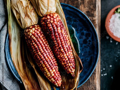 roasted red corn 
