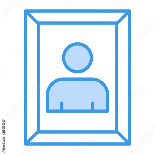 Fotografie portrait icon