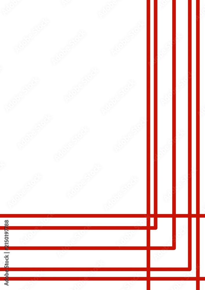 Obraz premium Abstract Thin Red Vertical Line Pattern
