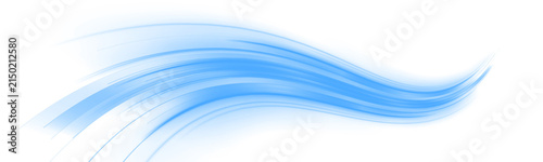 Canvastavla Electric blue waves curve across a futuristic digital space