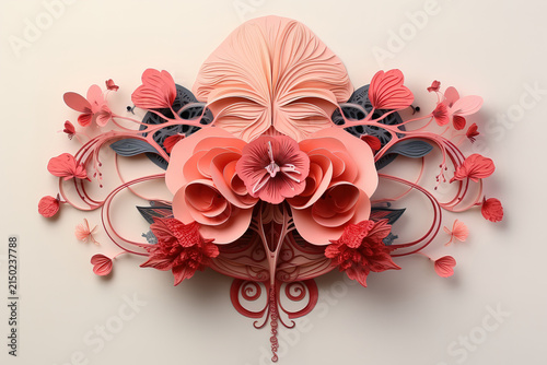 Attractive abstract artwork, with bold brushstrokes, splashes of colors, and geometric shapes