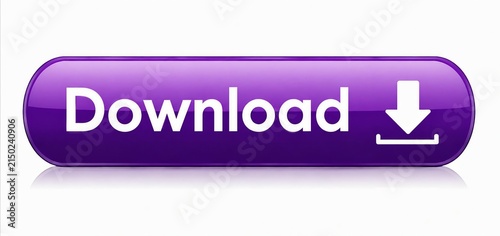 Modern purple download button with arrow icon