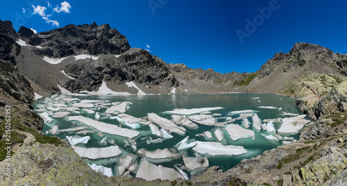 Cuadro en lienzo lac de l'eychauda