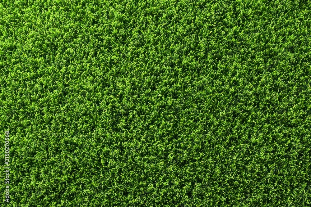 Obraz premium Lush green artificial grass texture