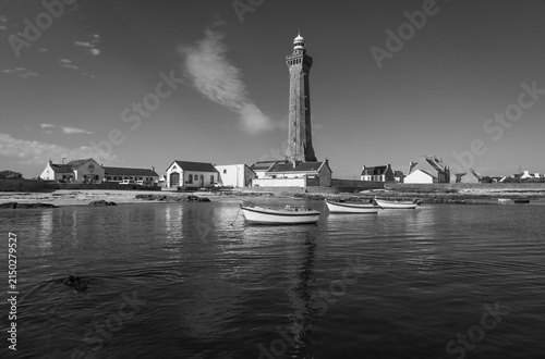 Phare d Eckmühl in the french city of Saint-Pierre