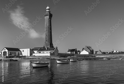 Phare d Eckmühl in the french city of Saint-Pierre