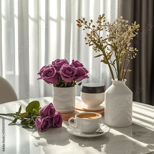 flowers in vase